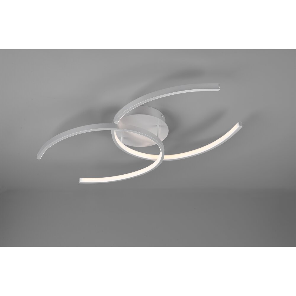 Guinea Plafoniera LED Titanio, 2-Luci main product photo