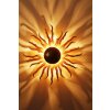 Holländer Sonne Applique Oro, Ottone, 2-Luci