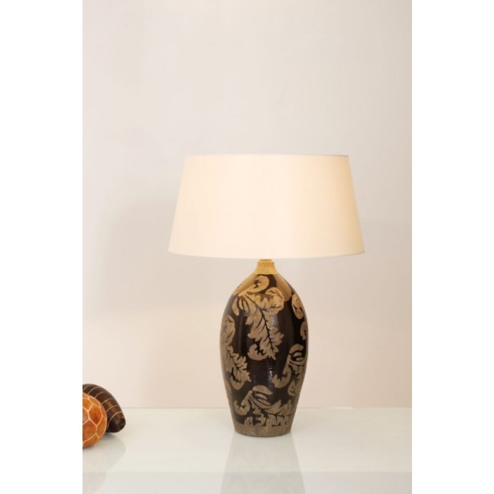 Holländer TOULOUSE Lampada da tavolo Marrone, Oro, Nero, 1-Luce main product photo