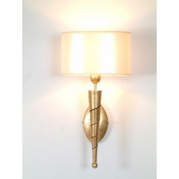 Holländer INNOVAZIONE Applique Oro, Bianco, 1-Luce