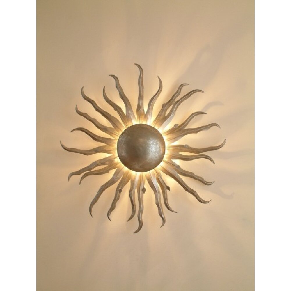 Holländer SONNE GRANDE Applique Argento, 2-Luci main product photo