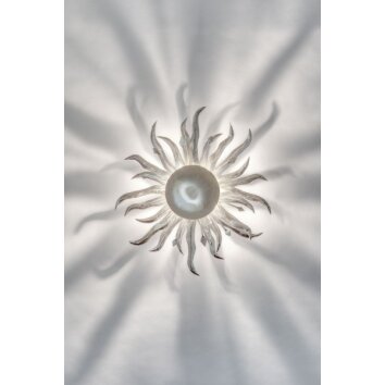 Holländer SONNE PICCOLA Applique Argento, 1-Luce