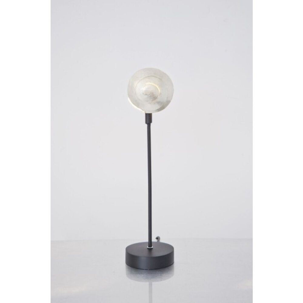 Holländer PICCOLA NAUTILO Lampada da tavolo Nero, Argento, 1-Luce main product photo