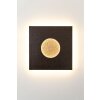 Holländer LUNA Applique LED Marrone, Oro, Nero, 1-Luce