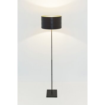 Holländer BAMBUS Lampada da pavimento Marrone, Nero, 1-Luce