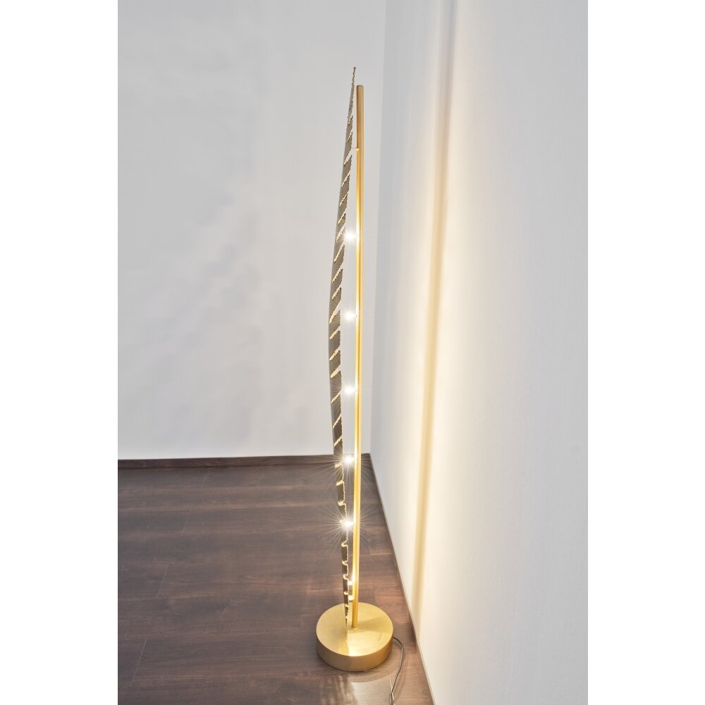 Holländer PIETRO Lampada da terra Oro, 6-Luci