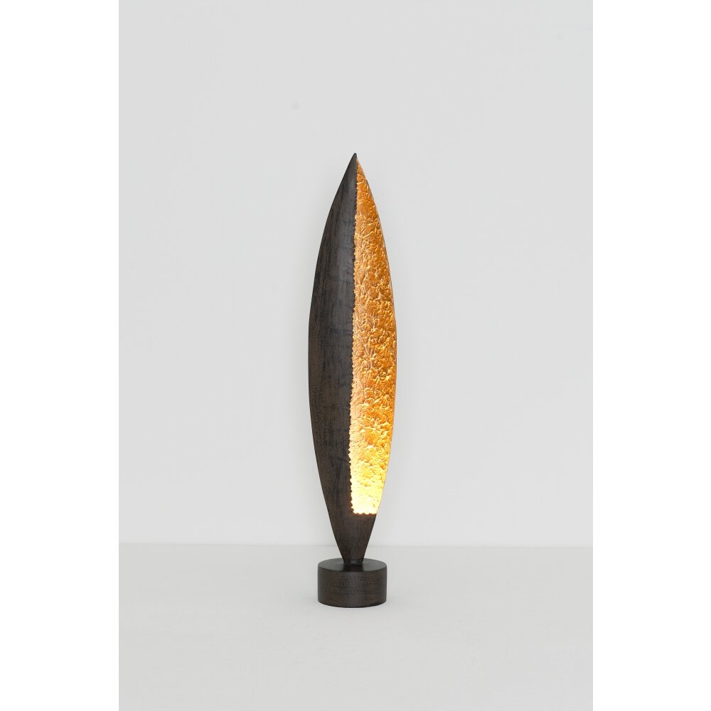 Holländer CENTRO Lampada da Tavolo Marrone, Oro, Nero, 1-Luce main product photo