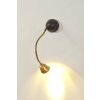 Holländer SNAIL TWO Applique Marrone, Oro, Nero, 1-Luce