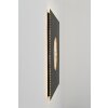Holländer LUNA QUADRAT GROSS Applique LED Marrone, Nero, Argento, 1-Luce