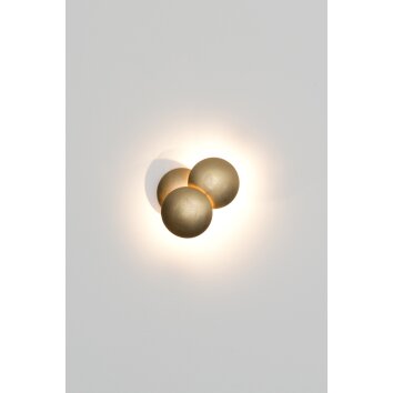 Holländer BOLLADARIA PICCOLO Applique LED Oro, 2-Luci