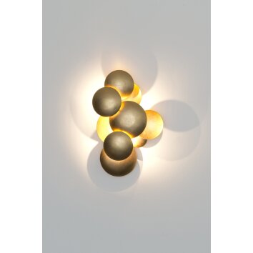 Holländer BOLLADARIA PICCOLO Applique LED Oro, 3-Luci