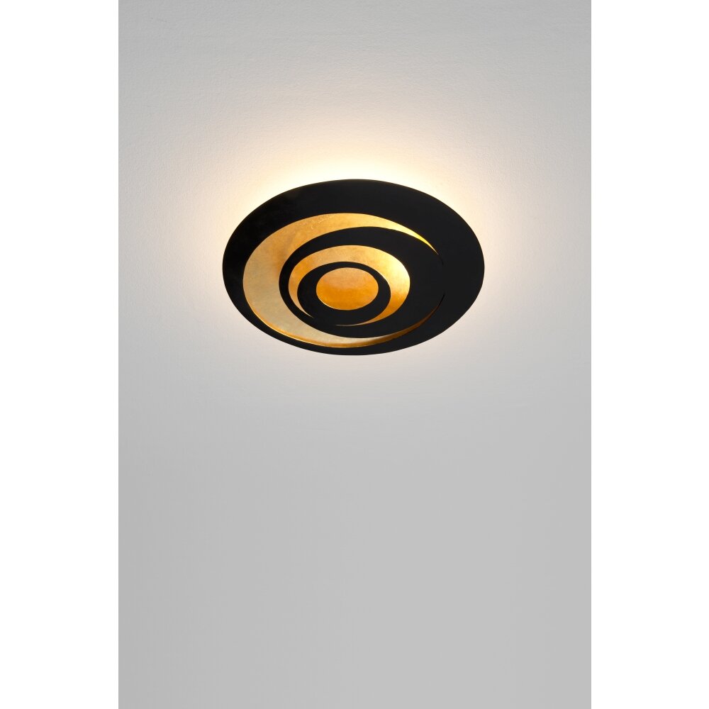 Holländer SPIRALE Plafoniera LED Marrone, Oro, Nero, 1-Luce main product photo