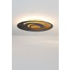 Holländer SPIRALE Plafoniera LED Marrone, Oro, Nero, 1-Luce