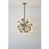 Holländer MOLTIPLICATORE Lampadario a sospensione Ottone, Nero, 18-Luci