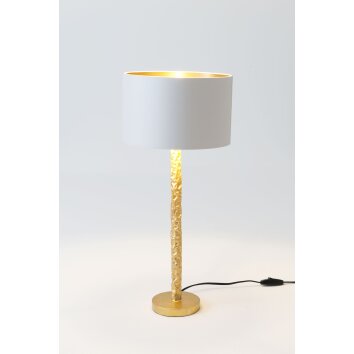 Holländer CANCELLIERE ROTONDA PICCOLO Lampada da tavolo Oro, 1-Luce