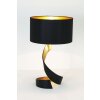Holländer VORTICE Lampada da tavolo Nero-Oro, 1-Luce Holländer VORTICE Lampada da tavolo Nero-Oro, 1-Luce