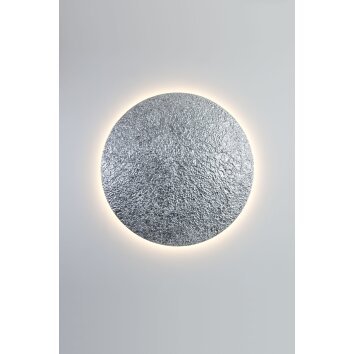 Holländer METEOR GIGANTE Applique LED Argento, 1-Luce