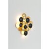 Holländer BOLLADARIA GRANDE Applique LED Marrone, Oro, Nero, 6-Luci