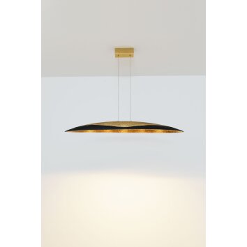 Holländer MERCURIO Lampadario a sospensione LED Oro, 5-Luci