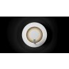 Grossmann FLAT Applique LED Marrone, Oro, Bianco, 1-Luce