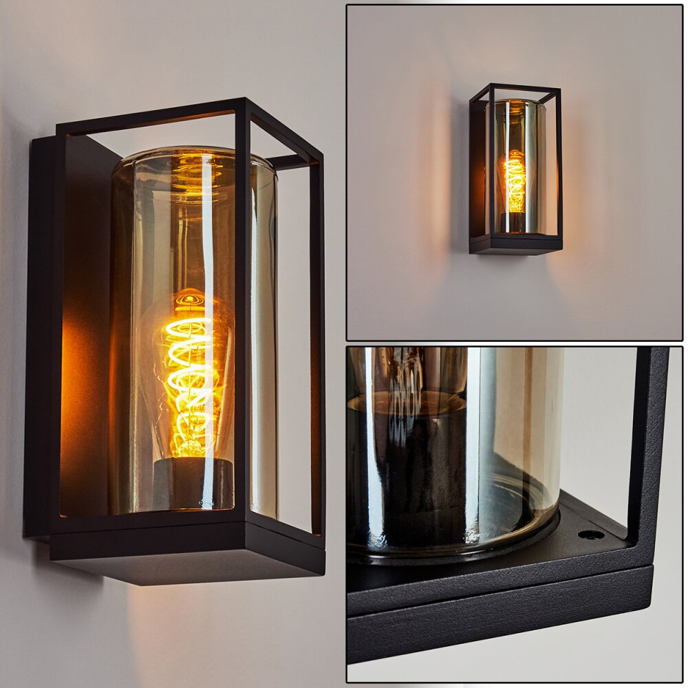 Palanga Applique da esterno Nero, 1-Luce main product photo