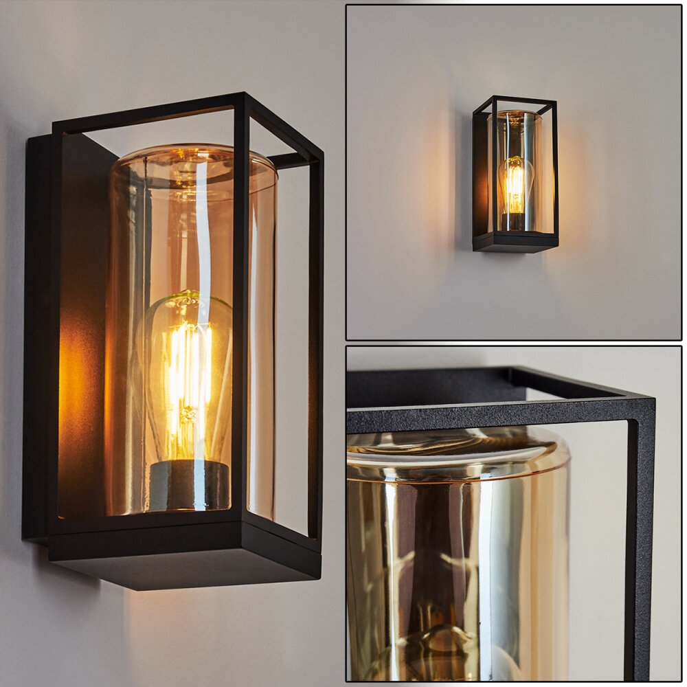Palanga Applique da esterno Nero, 1-Luce main product photo