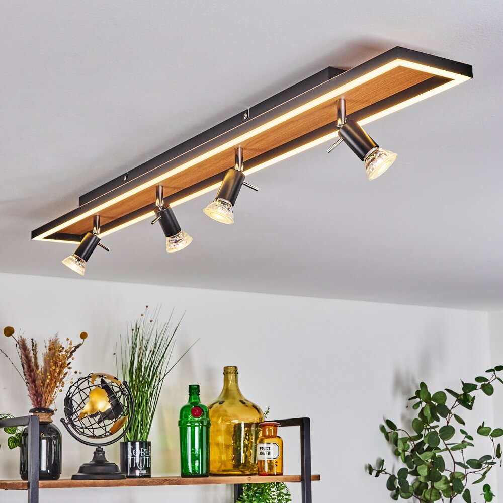 Deadwood Plafoniera LED Nero, Bianco, 5-Luci main product photo