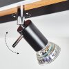 Deadwood Plafoniera LED Nero, Bianco, 5-Luci
