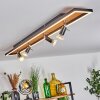 Deadwood Plafoniera LED Nero, Bianco, 5-Luci