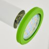 Cabri Applique LED Cromo, Verde, Bianco, 1-Luce