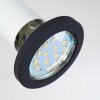 Cabri Applique LED Cromo, Nero, Bianco, 1-Luce