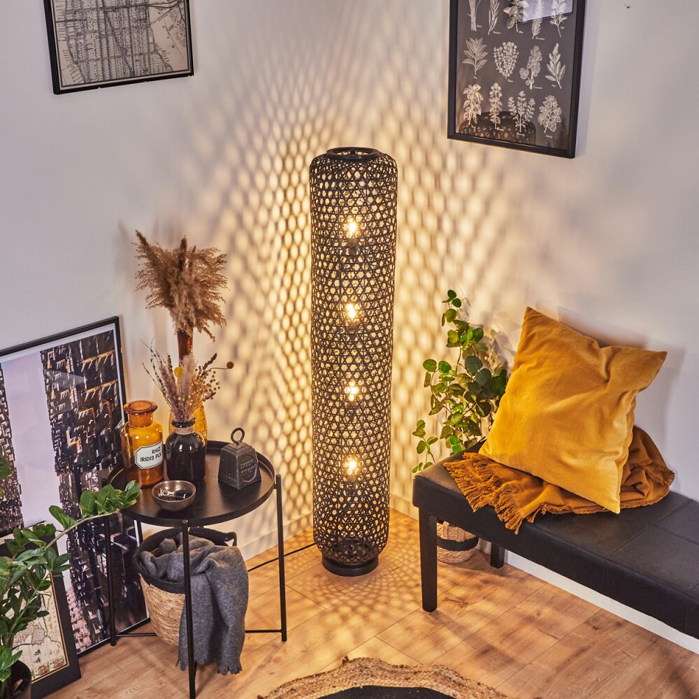 Quinto Lampada da terra Nero, 4-Luci main product photo
