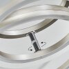 Buren Plafoniera LED Alluminio, Cromo, 1-Luce