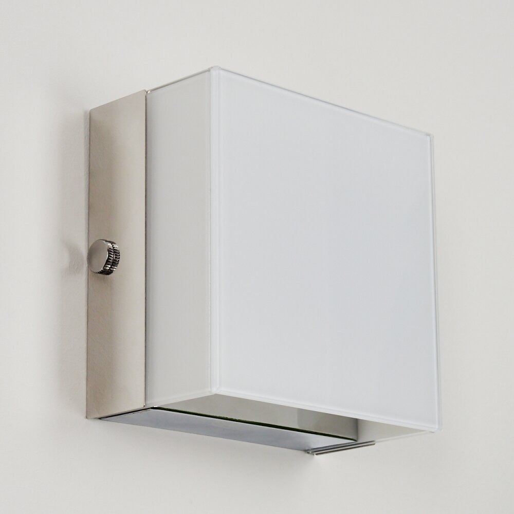 Metaghan Applique LED Cromo, 1-Luce