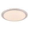 Plafoniera Globo CARRY LED Bianco, 1-Luce, Telecomando, Cambia colore