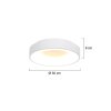 Steinhauer Ringlede Plafoniera Bianco, 1-Luce