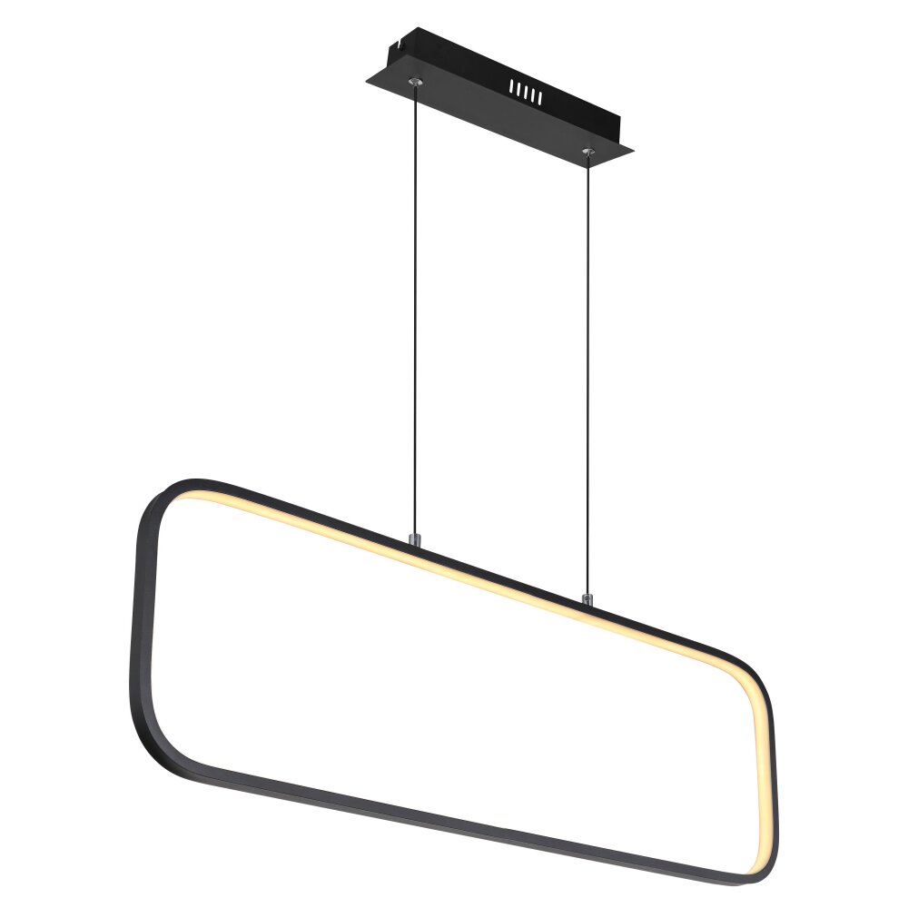Globo SILLA Lampadario a sospensione LED Nero, 1-Luce main product photo