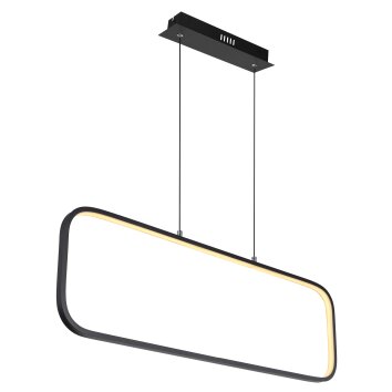 Globo SILLA Lampadario a sospensione LED Nero, 1-Luce