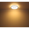 Globo GEORGIA Plafoniera LED Bianco, 1-Luce, Telecomando, Cambia colore