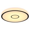 Globo GEORGIA Plafoniera LED Bianco, 1-Luce, Telecomando, Cambia colore