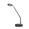 Fischer & Honsel Dent Lampada da tavolo LED Nero, 1-Luce