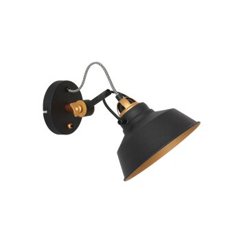 Steinhauer Nové Applique Nero, 1-Luce