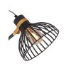 Steinhauer Dunbar Applique Nero, 1-Luce