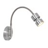 Steinhauer Nové Applique Acciaio satinato, 1-Luce