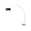 Steinhauer Sparkled Light Lampada da terra Acciaio satinato, 1-Luce