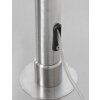 Steinhauer Sparkled Light Lampada da terra Acciaio satinato, 1-Luce
