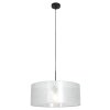 Steinhauer Sparkled Light Lampada a Sospensione Nero, 1-Luce