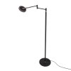 Steinhauer Turound Lampada da terra LED Nero, 1-Luce