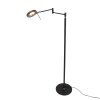 Steinhauer Turound Lampada da terra LED Nero, 1-Luce