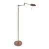 Steinhauer Retina Lampada da terra LED Bronzo, 1-Luce